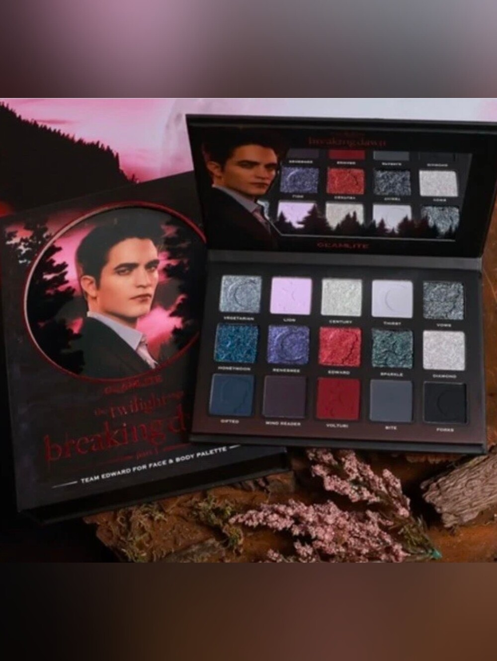 Glamlite X Twilight Team Edward Face & Body Palette